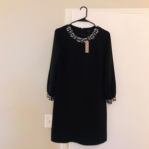 *NWT*JCrew Black Party Dress